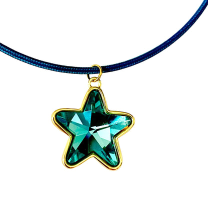 Collares de estrellas de cristal