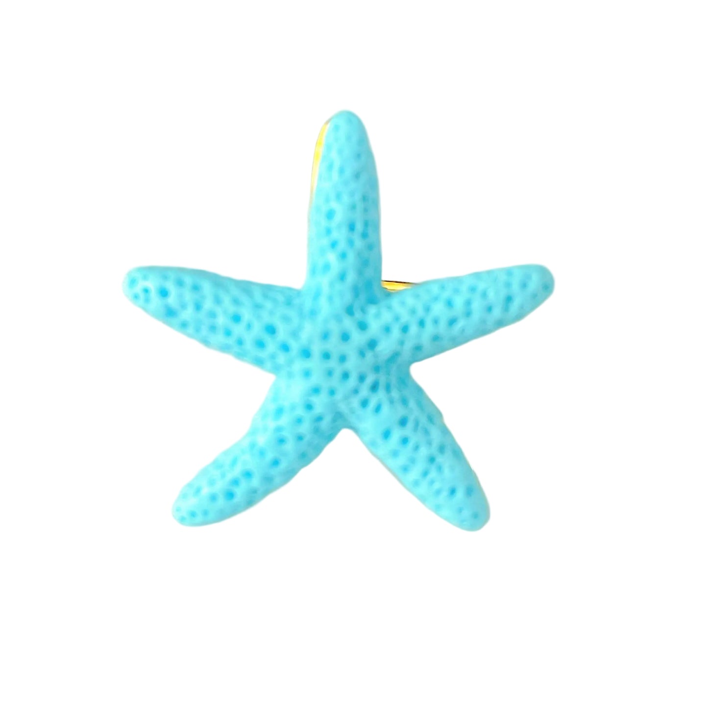 Anillos estrella de mar de colores