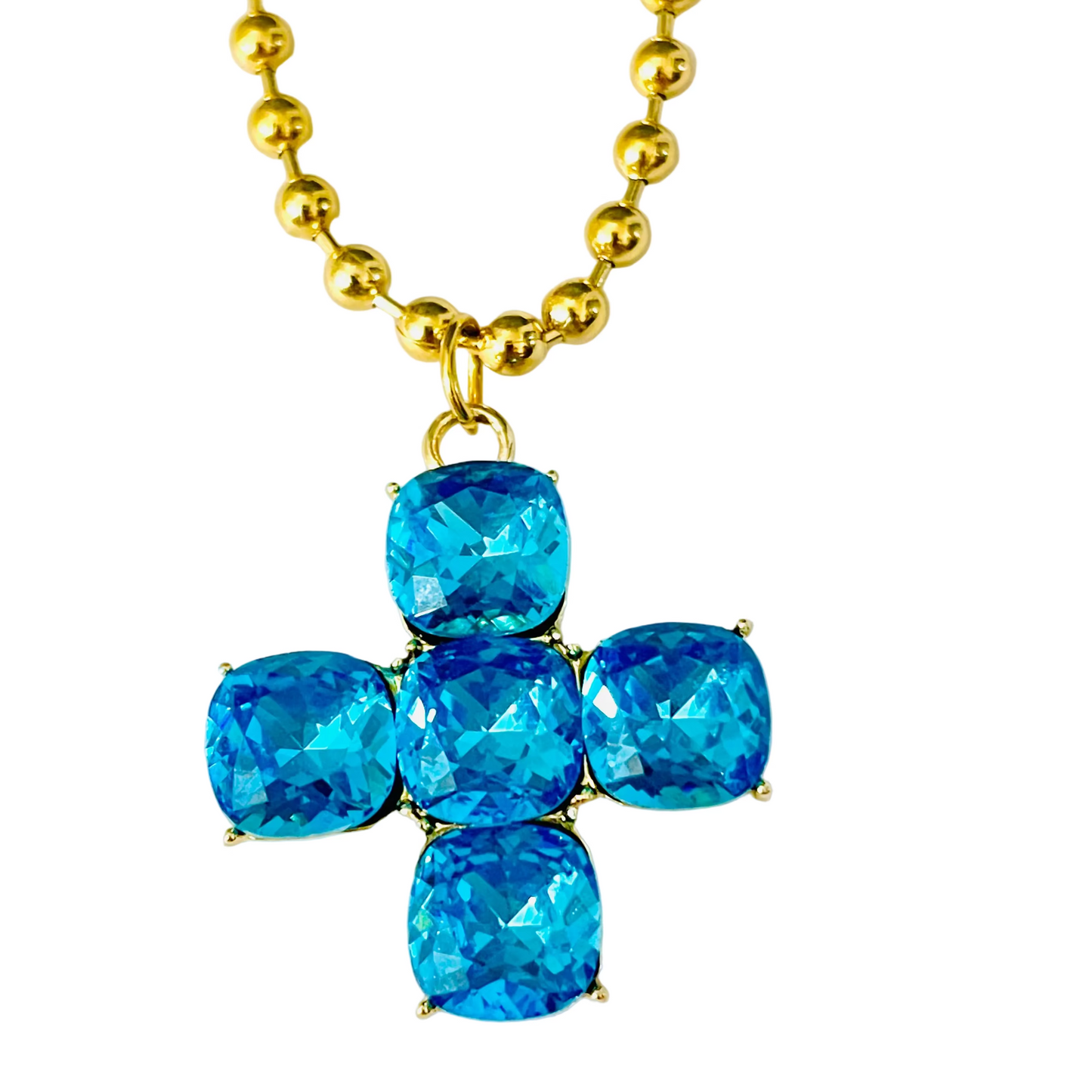 Collar cruz divina