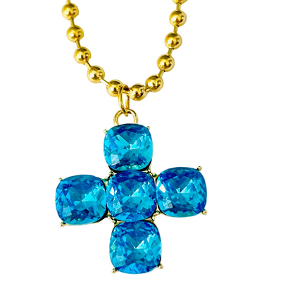 Collar cruz divina