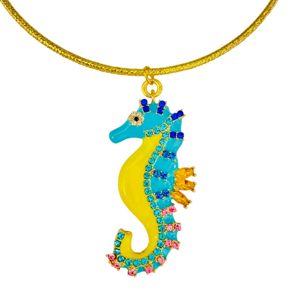 Collar caballito de mar fantasy
