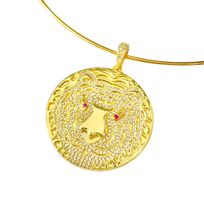 Collar choker tiger
