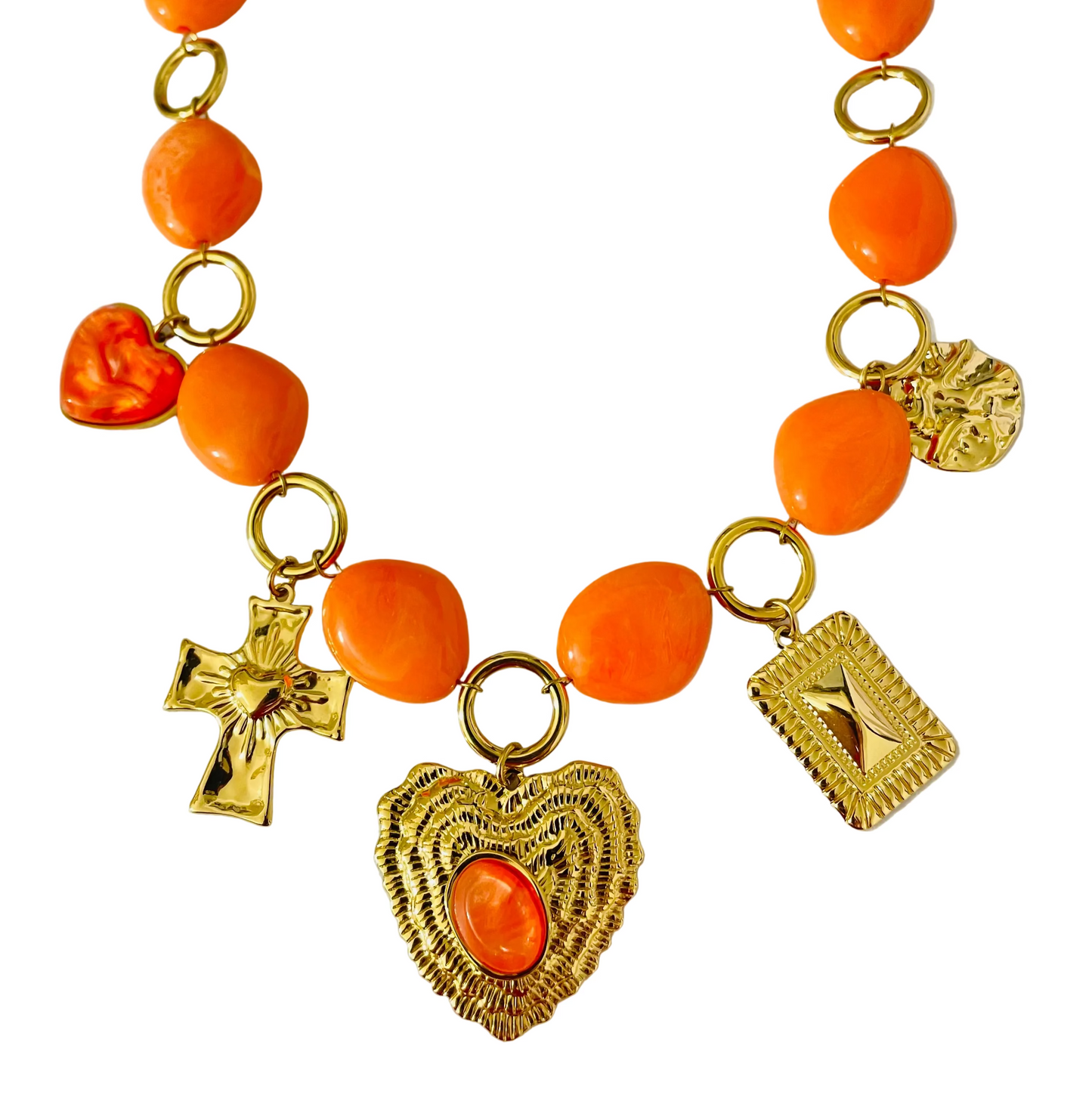 Collar Verona naranja