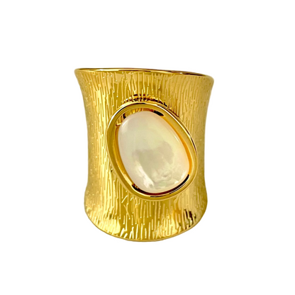 Anillos nacarado de acero inoxidable