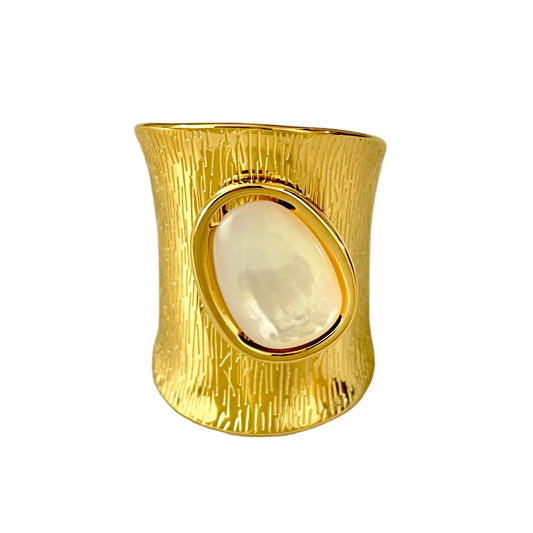Anillos nacarado de acero inoxidable