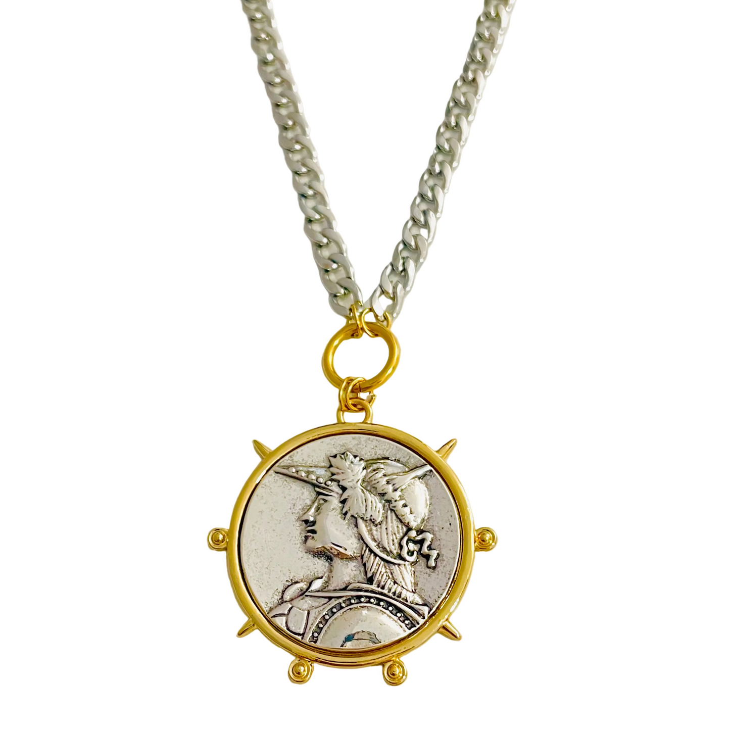 Collar  moneda Romana