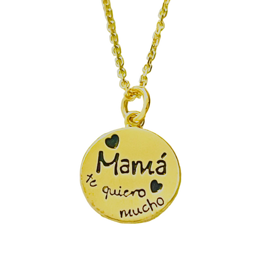 Collar Amour plata 925 con baño en oro