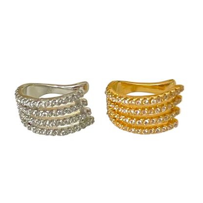 Pendientes Air-cuff destellos
