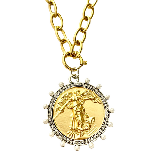 Collar Moneda Antigua