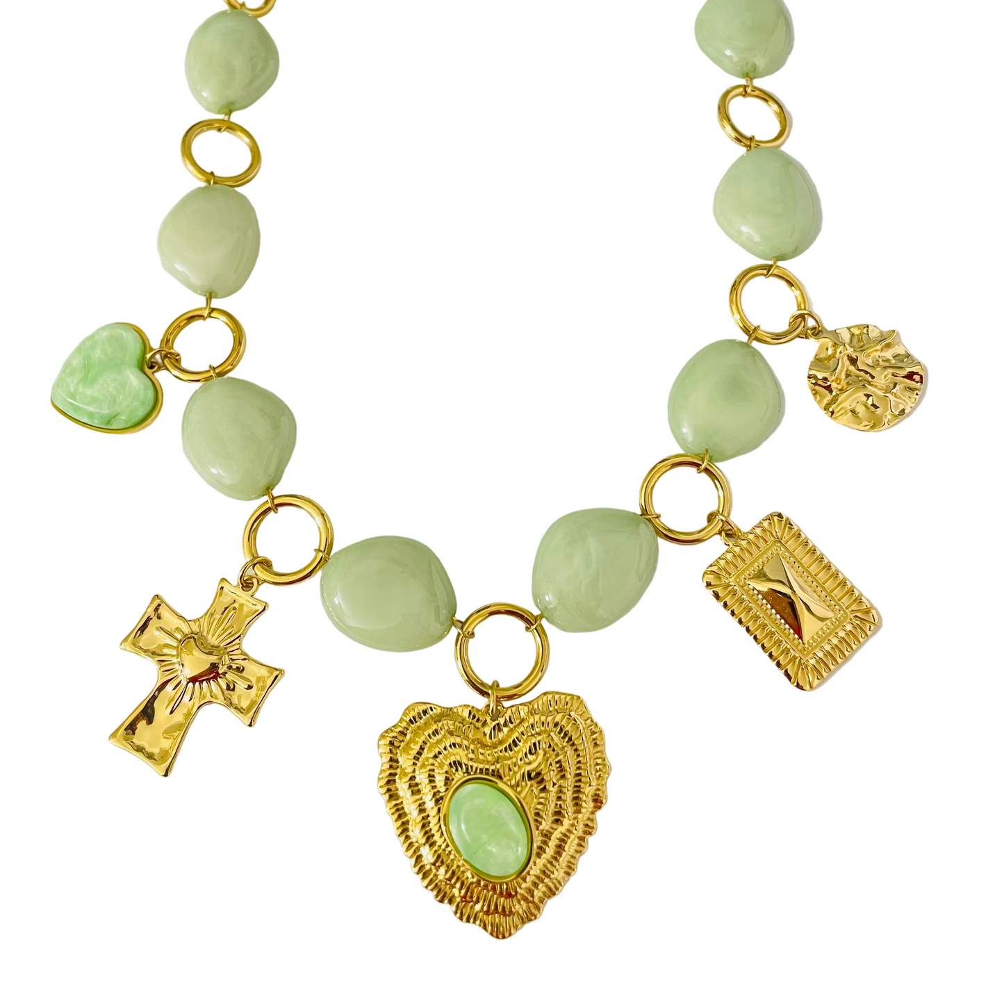 Collar verona  verde