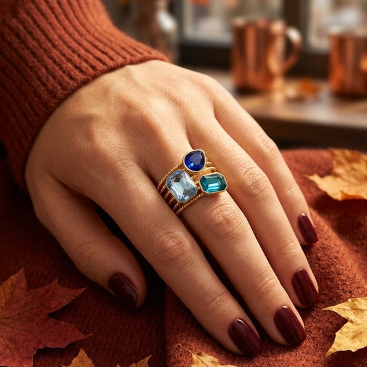 Anillo  Riviera en Acero Inoxidable