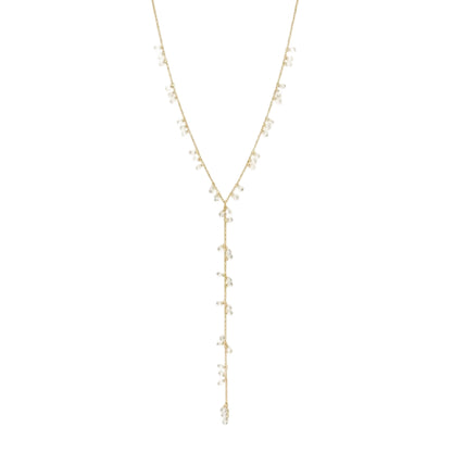 Collar  gotas de Luz Acero