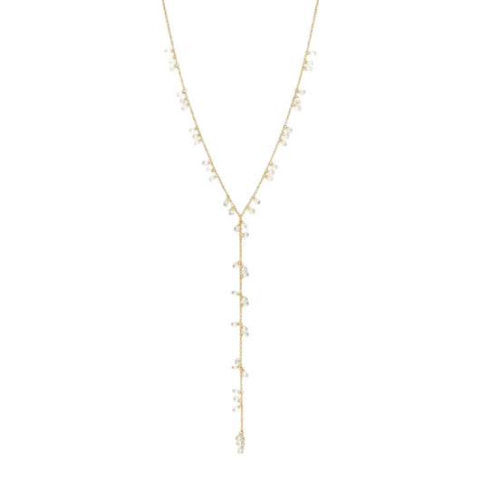 Collar  gotas de Luz Acero