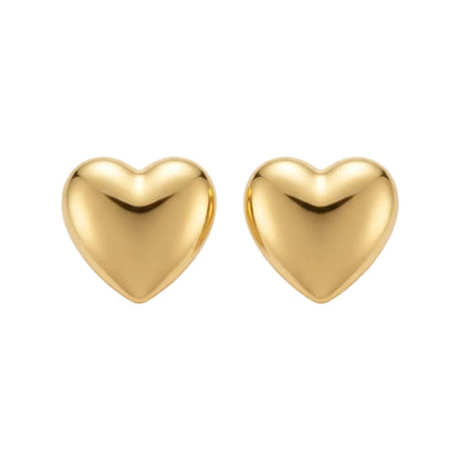 Pendientes Corazón en Acero
