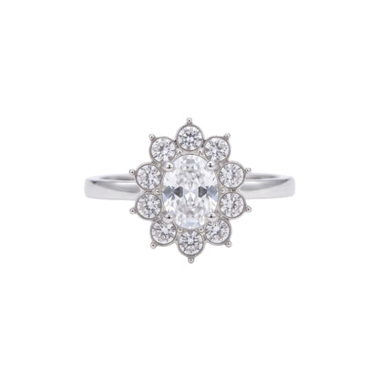 Anillo destello de acero inoxidable