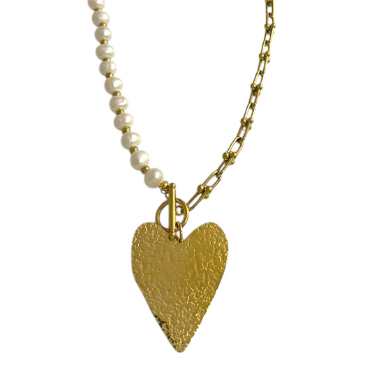 Collar Latido Blanco