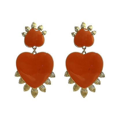 Pendientes Corazón Natura