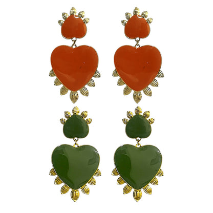 Pendientes Corazón Natura