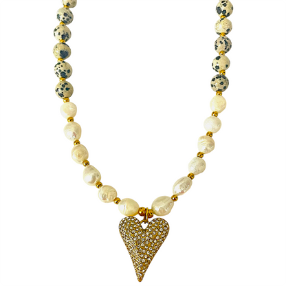 Collar Destello Nacarado