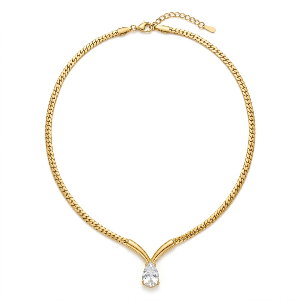 Collar Diana de acero 316