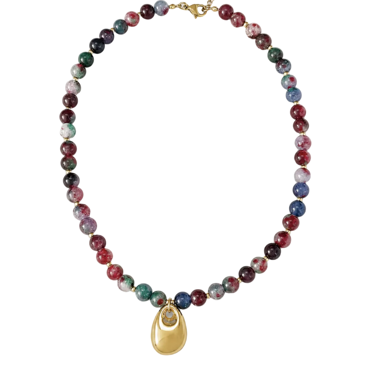 Collar Selvaria,collar de piedras naturales