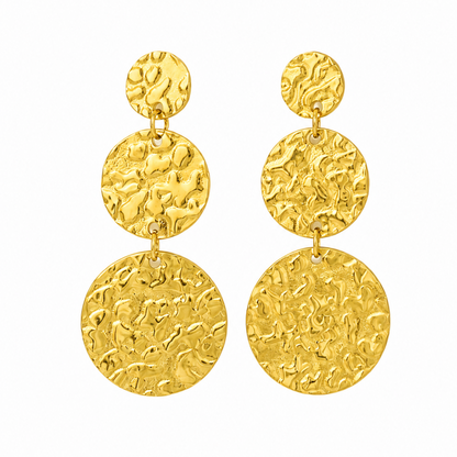 Pendientes brisa de acero inoxidable