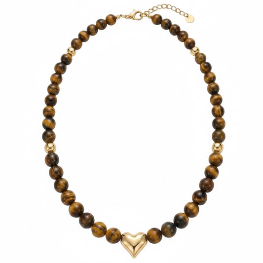 Collar ojo de tigre