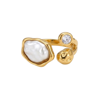 Anillo  Bianca de acero inoxidable 316