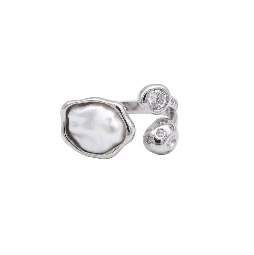 Anillo  Bianca de acero inoxidable 316