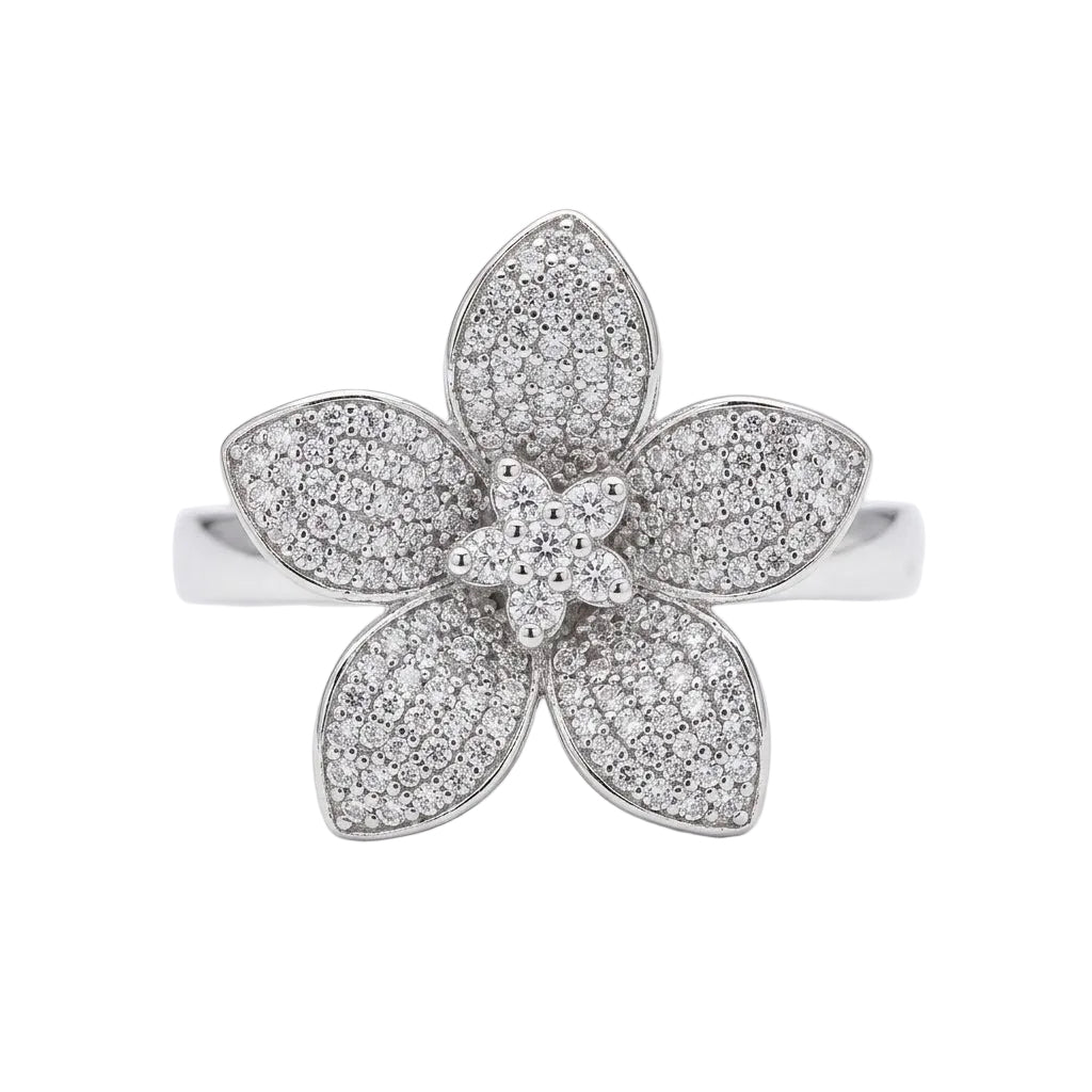 Anillo  Bianca de acero inoxidable
