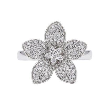 Anillo  Bianca de acero inoxidable