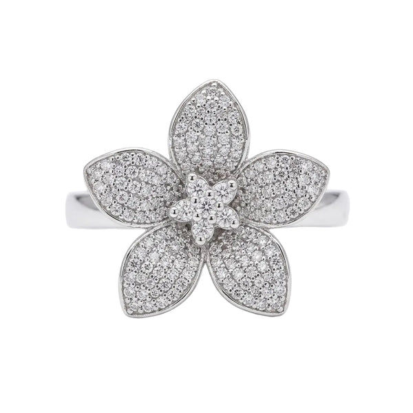 Anillo  Bianca de acero inoxidable