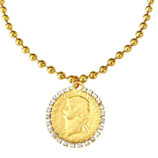 Collar moneda  Imperial