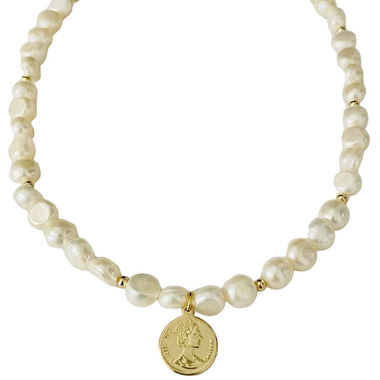 Collar Perlas Naturales
