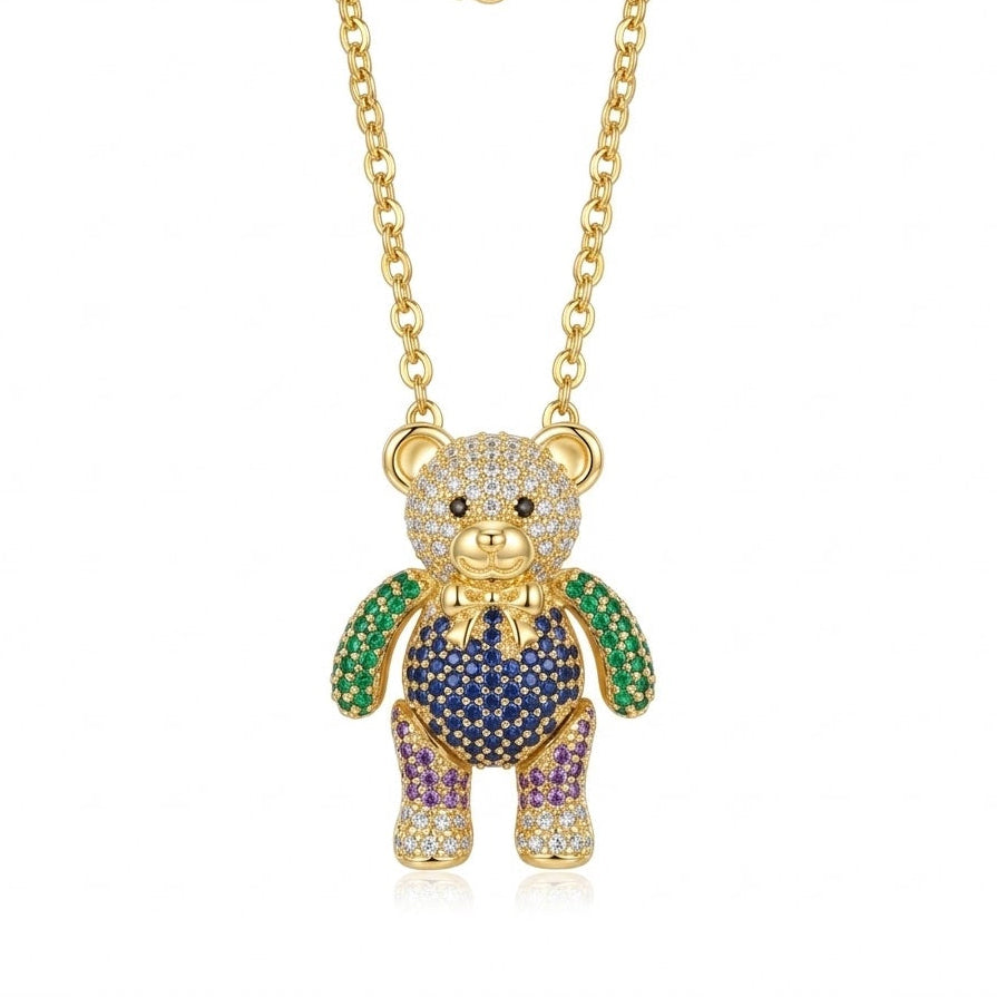 Collar dulce oso