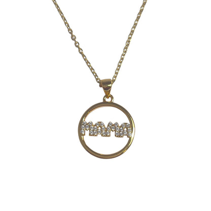 Collar Bella Plata 925 Baño en Oro