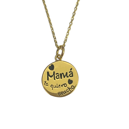 Collar Amour Plata 925 Baño en Oro