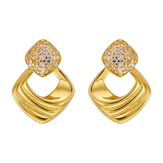 Pendientes Dualia Plata de Ley 925