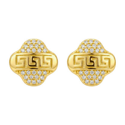 Pendientes Trevolia en Plata de Ley 925