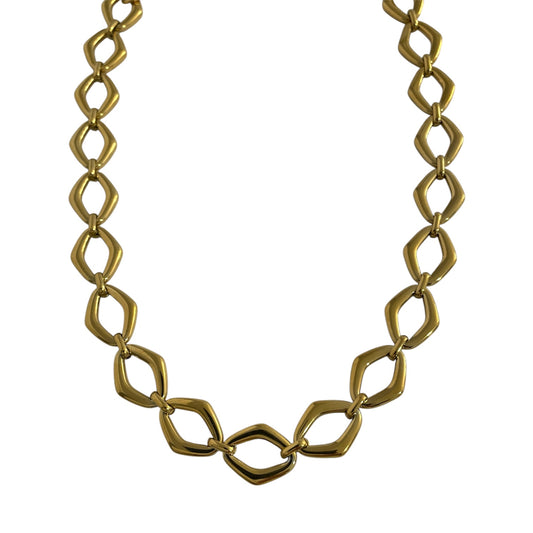 Collar Rombo Dorado