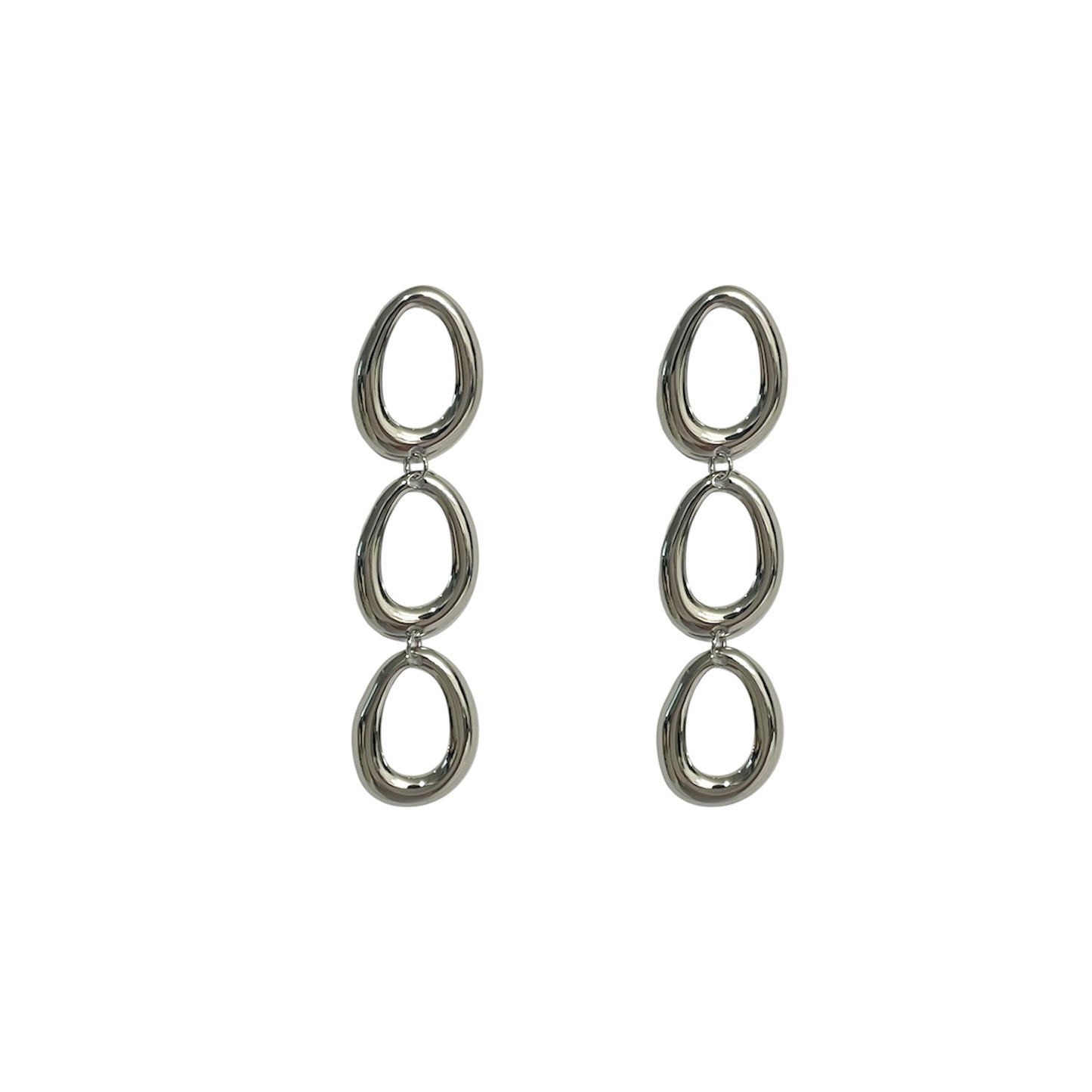 Pendientes Mía Plateados