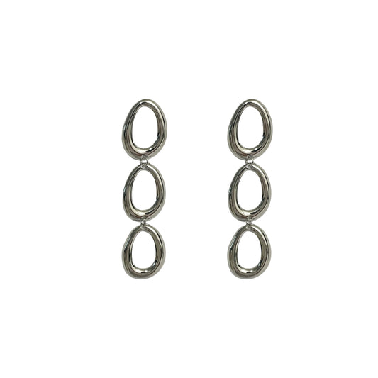 Pendientes Mía Plateados