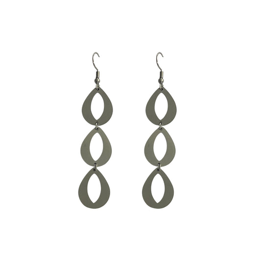 Pendientes Lía Plateados