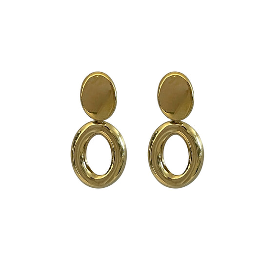 Pendientes Abstract Dorados
