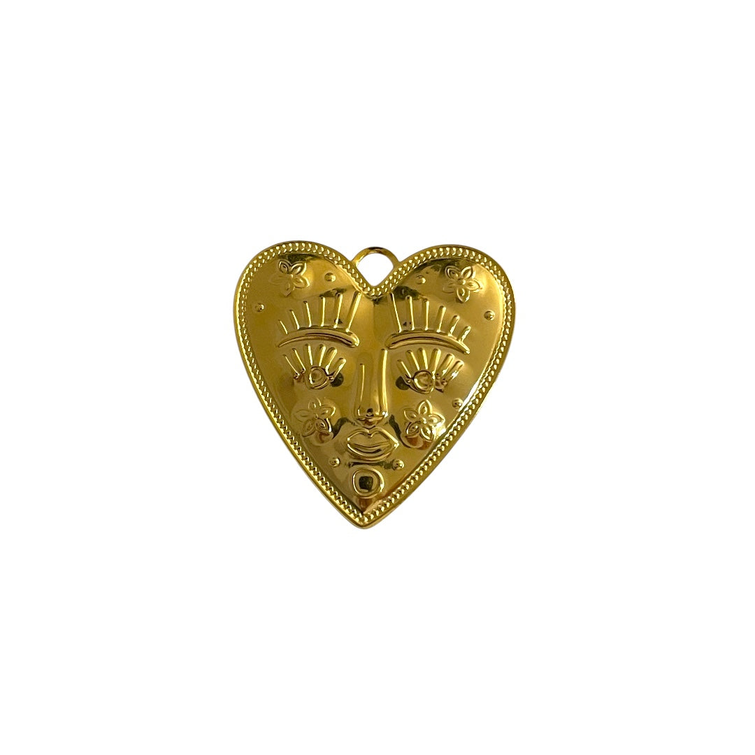 Charm Cara corazón