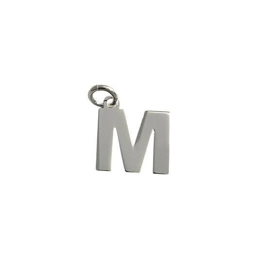 Colgante M Plata de Ley 925