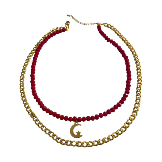 Collar Luz Escarlata