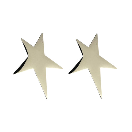 Pendientes Estela Plateados