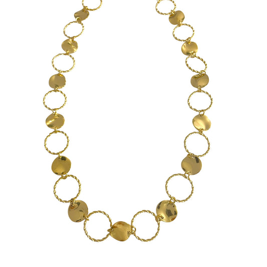 Collar Órbita Dorado