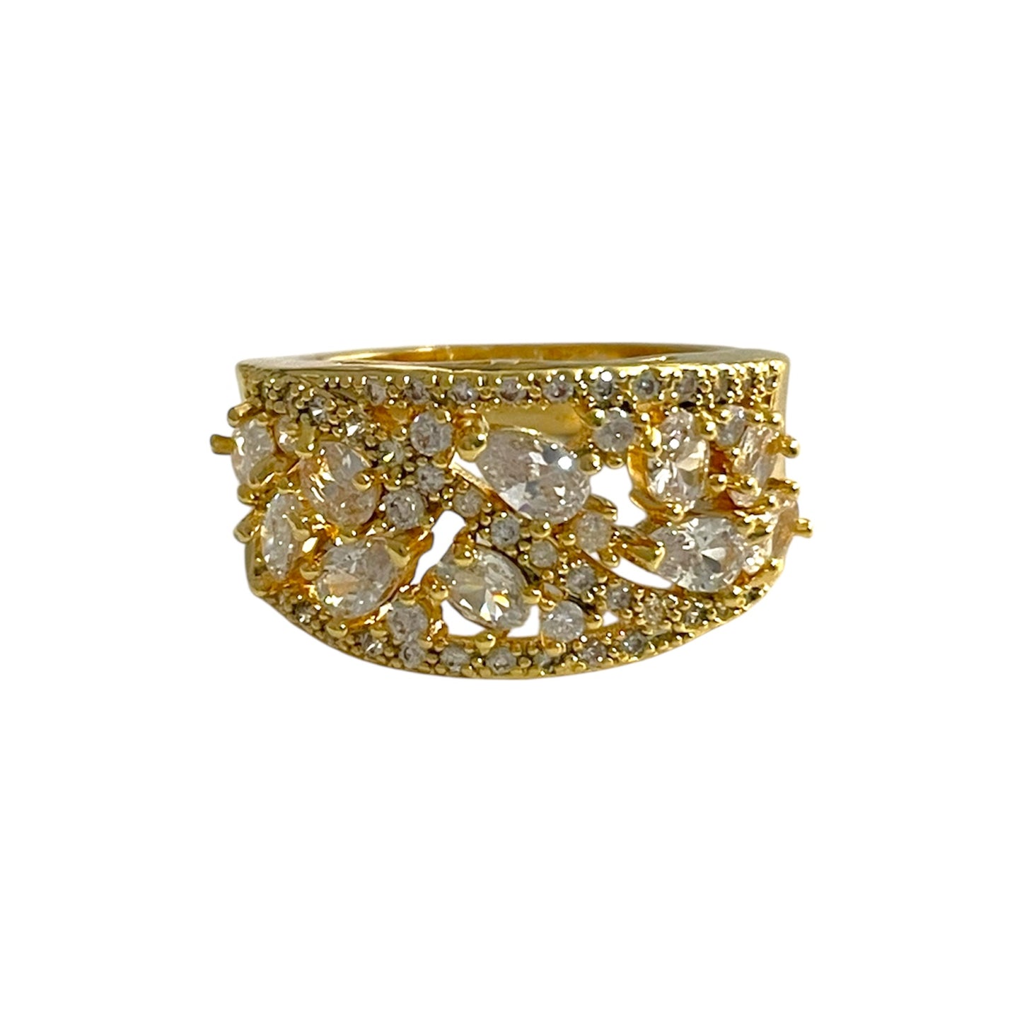 Anillo Glamour Dorado